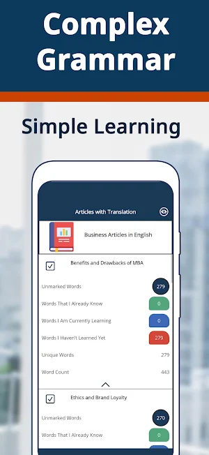 Business English: Learn & Read Screenshot 2