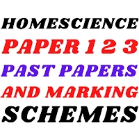 Homescience papers:Paper 1,2,3