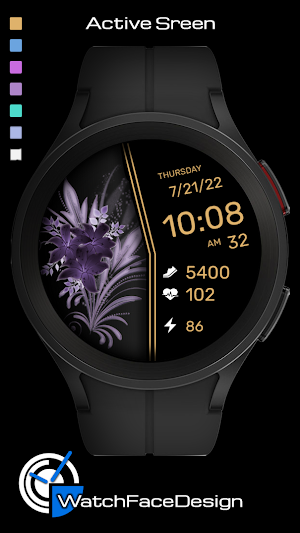 WaTchG006: Digital watch face Screenshot 2