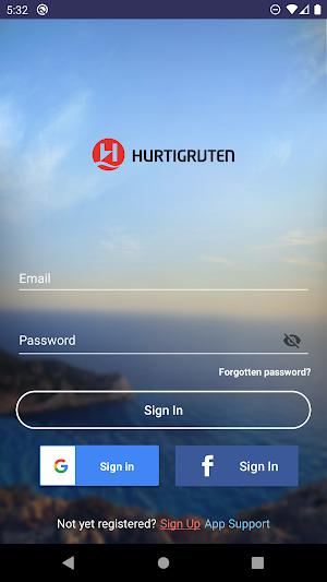 Seafarer Portal (Hurtigruten) Screenshot 0