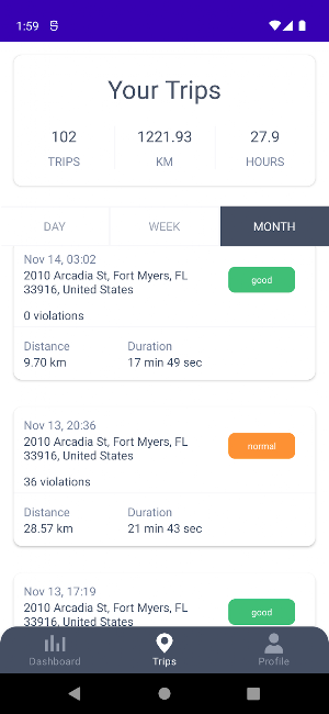 Driver App Screenshot 2
