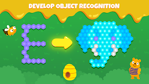 Bee hive games Apps for babies Screenshot 1