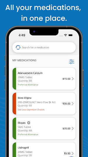 MyMaxCareRx Screenshot 2