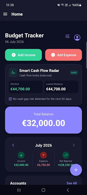 Budget & Expense Tracker Screenshot 0