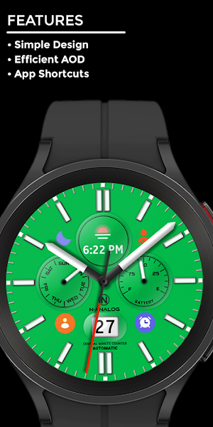 Nighty Analog 04 - watch face Screenshot 1