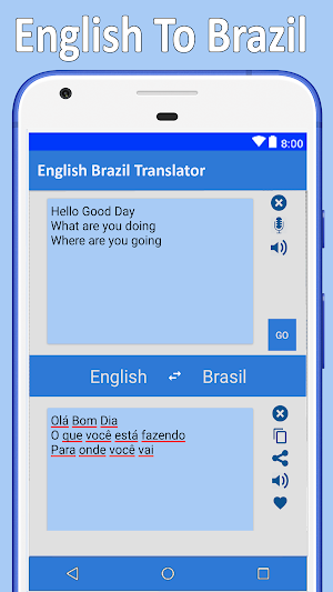 Brazilian Translate to English Screenshot 0