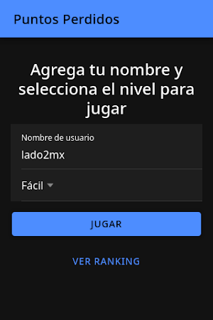PuntosPerdidos Screenshot 0