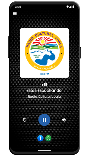 Radio Cultural Upala Screenshot 2