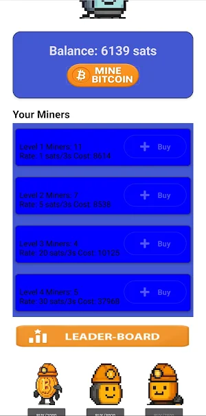 Bitcoin Mining Simulation Screenshot 2