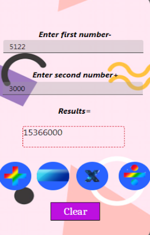 Calculator App Screenshot 1