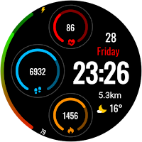 Digital Maken watch face