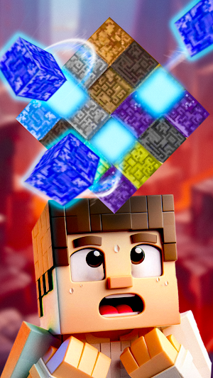 Noob's Cube - 3D Miner Puzzle Screenshot 0