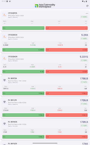 Asia Commodities Marketplace Screenshot 0