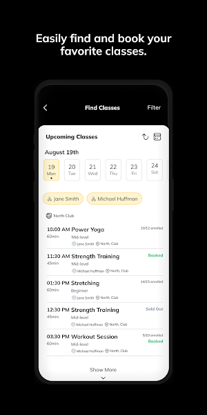 Re|Claim Fitness Screenshot 3