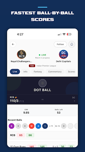 Cricify: Live Cricket Scores Screenshot 1