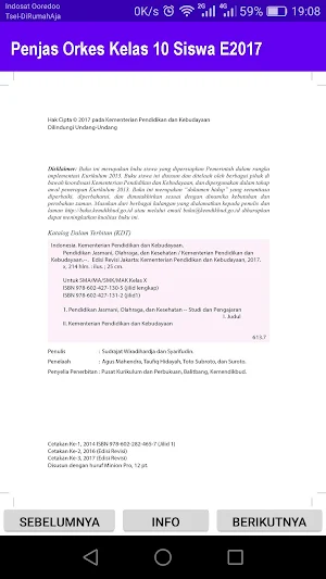 Penjas Orkes Kelas 10 Siswa E2017 Screenshot 1