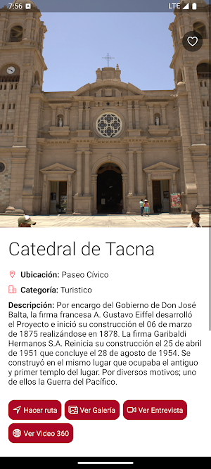 TamaTacna - Turismo Screenshot 2