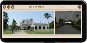 Aga Khan Palace Digital Guide Screenshot 1