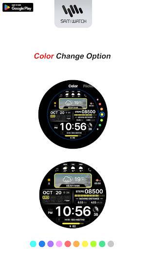 SamWatch Digital Weather 7 Screenshot 3