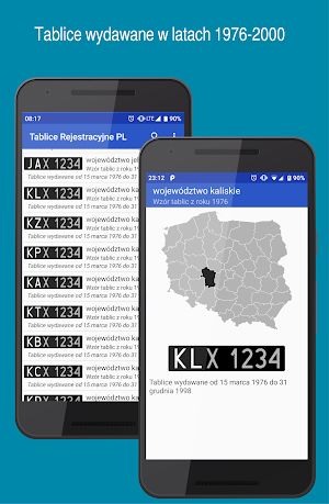 Tablice Rejestracyjne PL Screenshot 2
