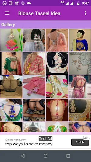 Blouse Tassel Idea Gallery Screenshot 1