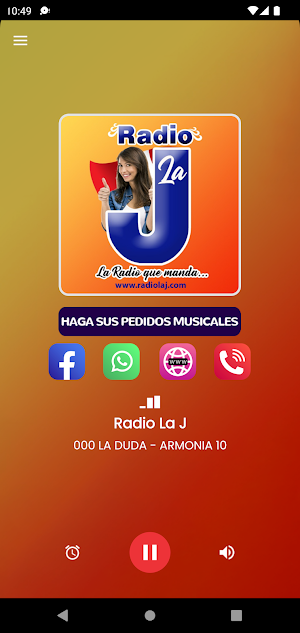 Radio La J Screenshot 1