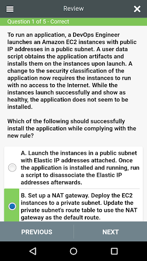DOP-C01 All-in-One Exam Screenshot 3