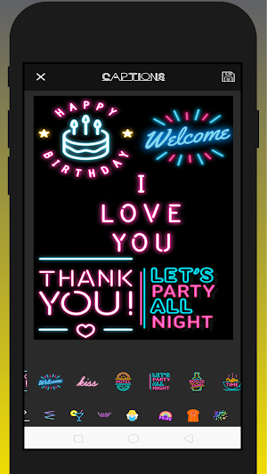 Photolia - Neon Photo Editor Screenshot 2