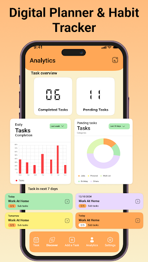 Daily Routine Planner App Screenshot 2