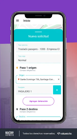 TransturChile Aquívoy Express Screenshot 1