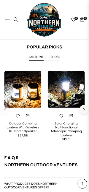Northern Outdoor Ventures Screenshot 3