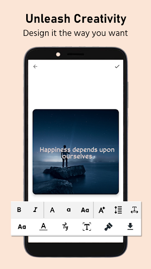 Quill - Quote Maker App Screenshot 1