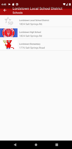 Lordstown Local School District Screenshot 1
