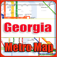 Georgia USA Metro Map Offline