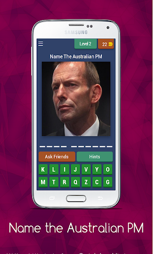Name the Australian PM Screenshot 2
