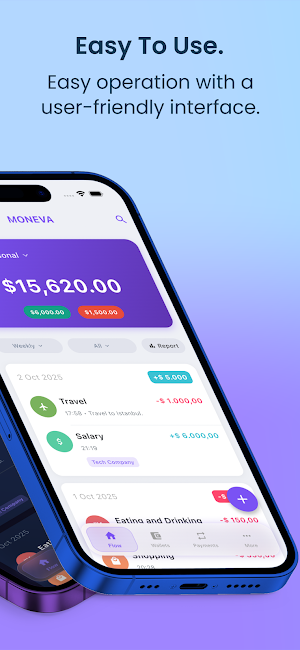 Moneva: Budget & Money Manager Screenshot 1