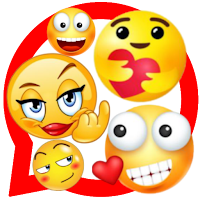 3D Emojis Stickers for was WAS