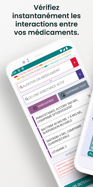 Interactions Médicamenteuses Screenshot 0