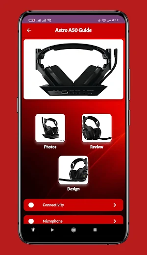 Astro A50 Guide Screenshot 1