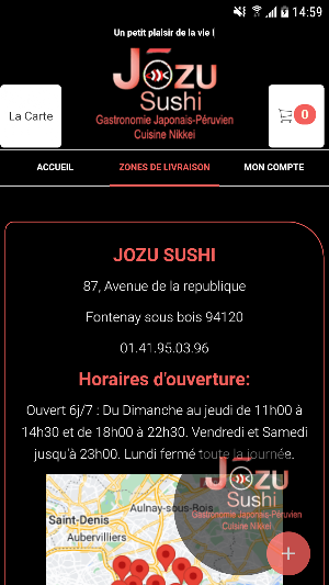 JOZU SUSHI Screenshot 3