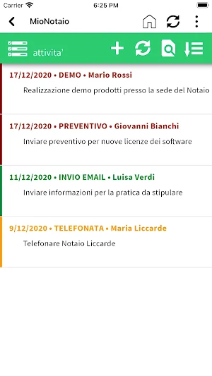 Mio Notaio Screenshot 1