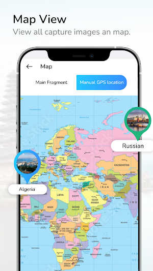 GPS Map Camera: Photo & Video Screenshot 3