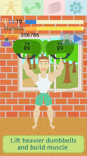 Muscle clicker: Gym game Screenshot 2