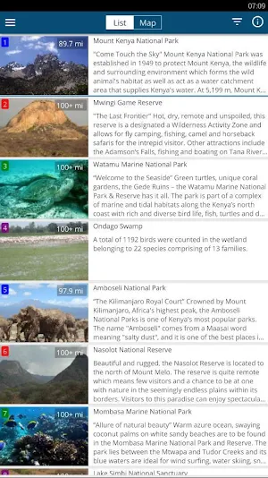 Kenya National Parks and Game Reserves Screenshot 1