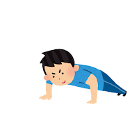 Push ups counter 腕立てカウンタ