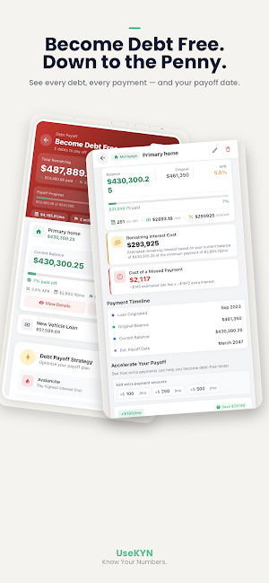 UseKYN:Money Tracker & Planner Screenshot 2