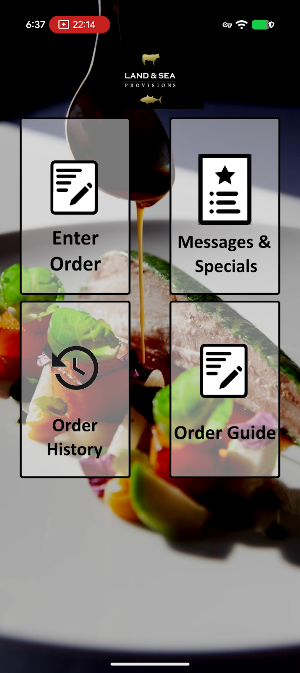 Land & Sea Provisions Screenshot 0