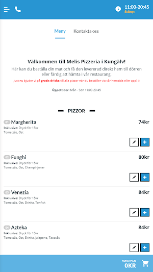 Melis Pizzeria Screenshot 0