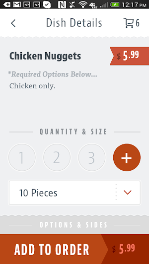 Golden Wings Fish & Chicken Screenshot 3