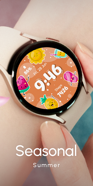 Summer Colorful Watch - ReS41 Screenshot 1